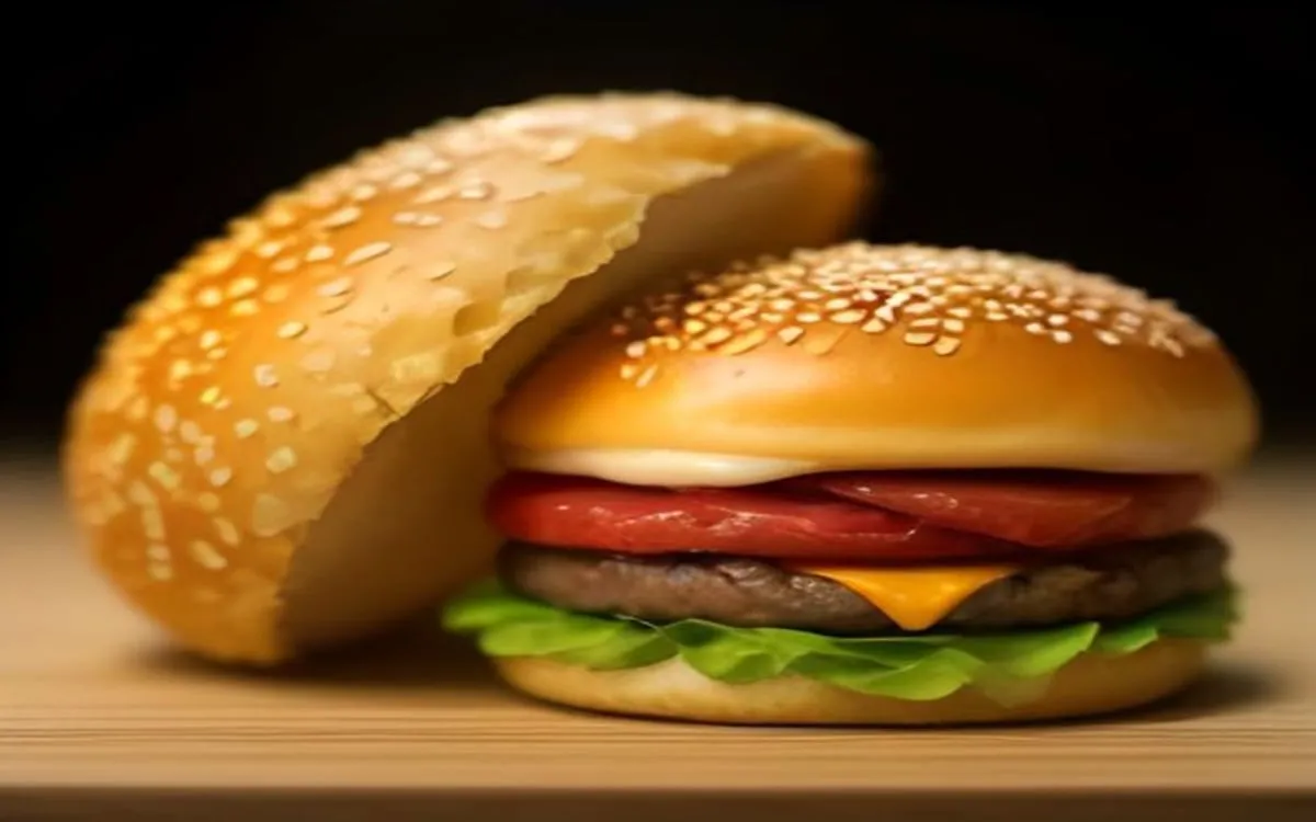Burger King BBQ Bacon Whopper Jr. — flame-grilled burger