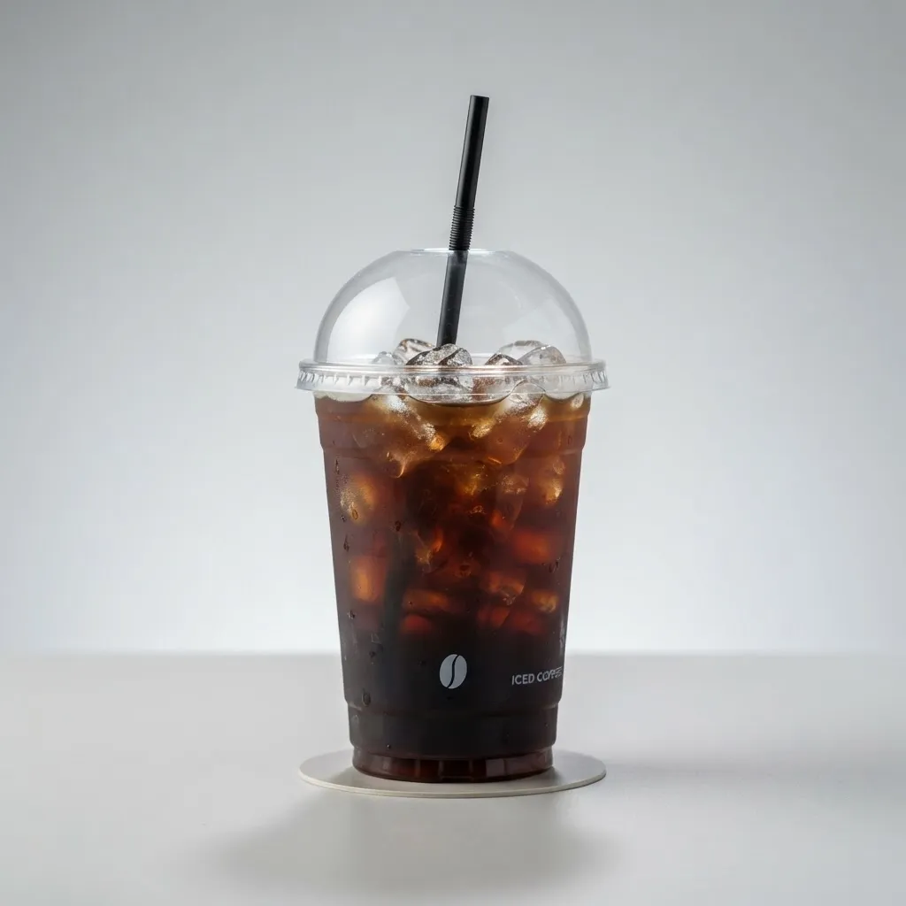 Burger King Black Iced Coffee, drink