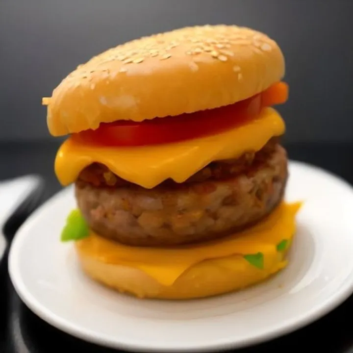 Burger King Cheeseburger — burger