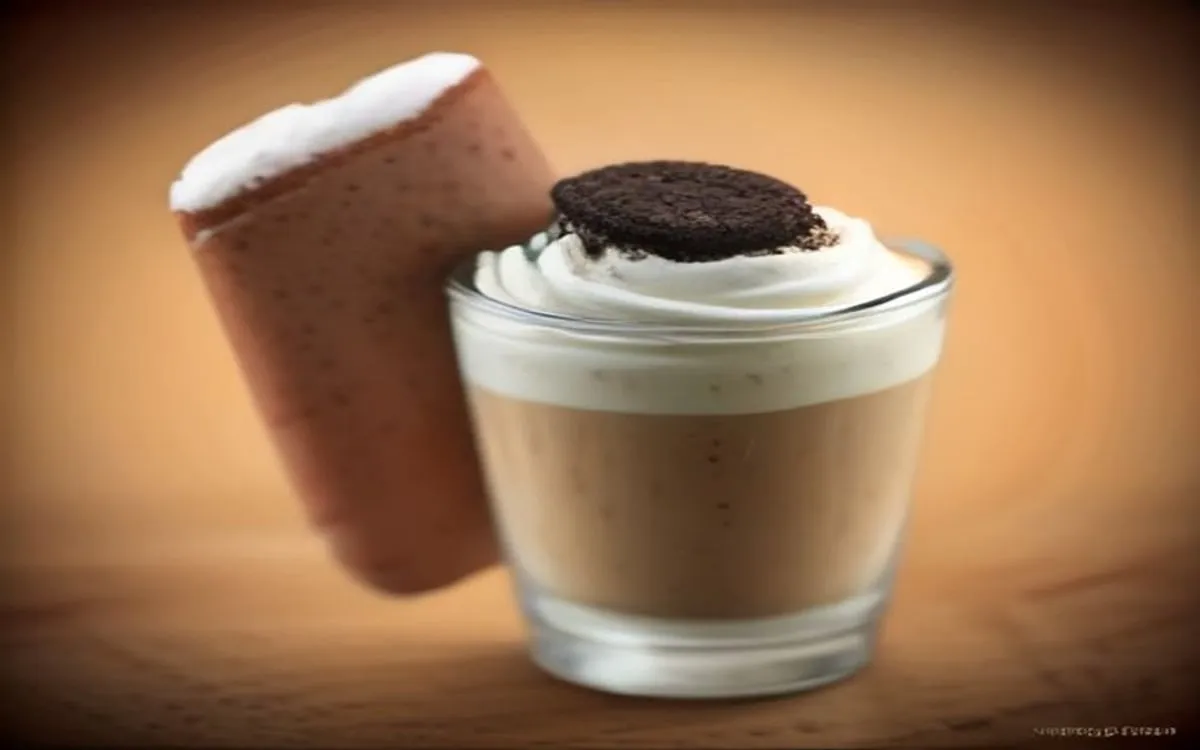 Burger King Chocolate Oreo Shake — dessert