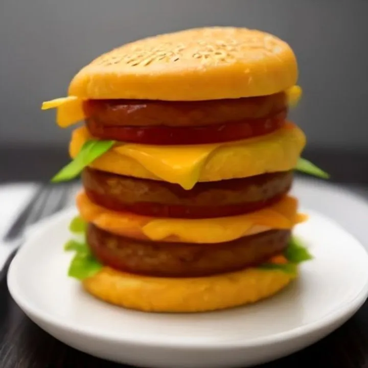 Burger King Double Cheeseburger — burger