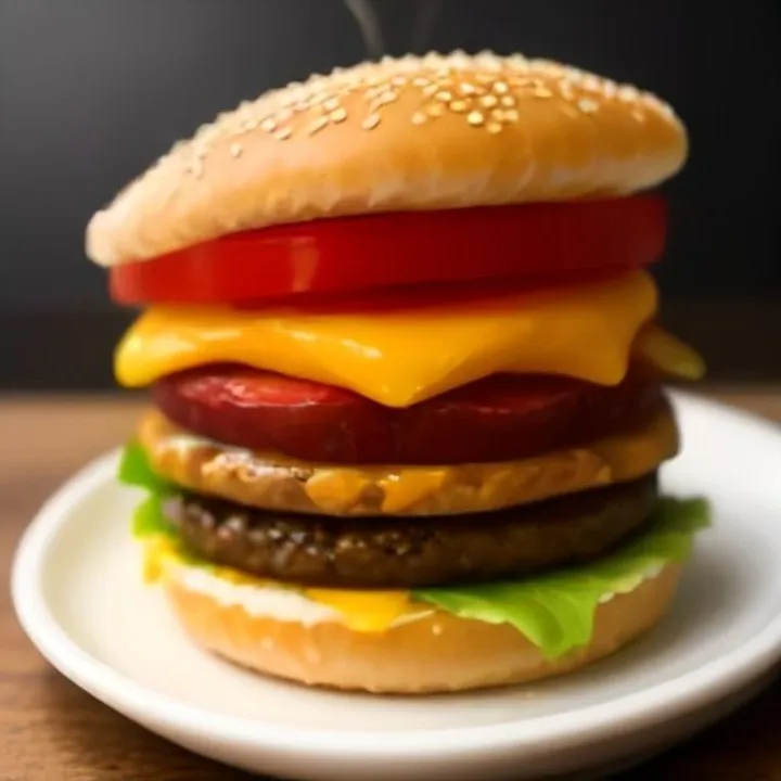 Burger King Double Whopper with Bacon — flame-grilled burger
