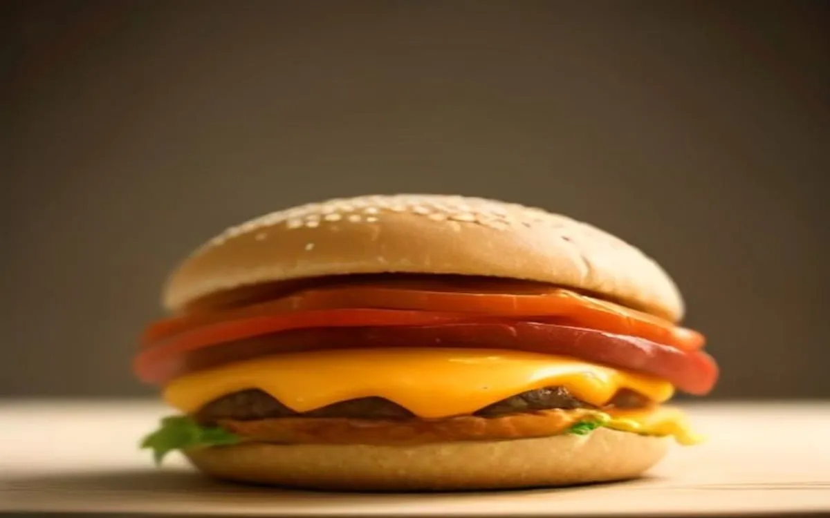 Burger King Double Whopper with Cheese — flame-grilled burger