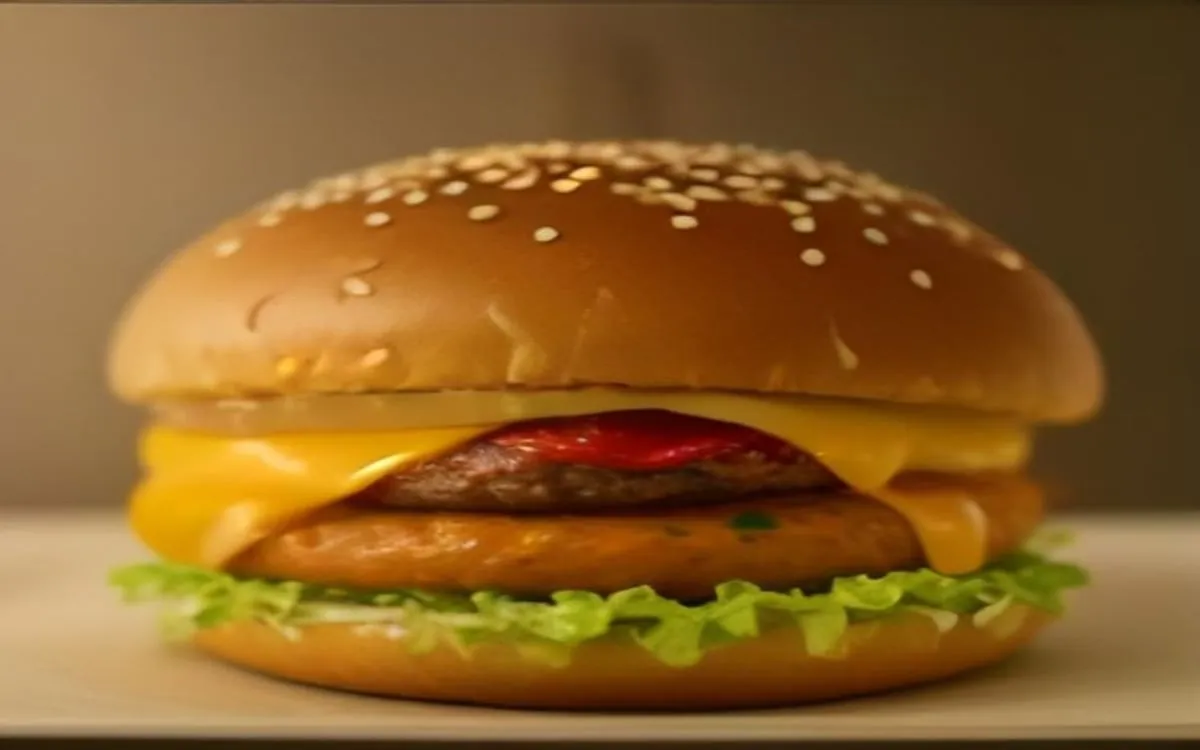 Burger King Double Whopper — flame-grilled burger