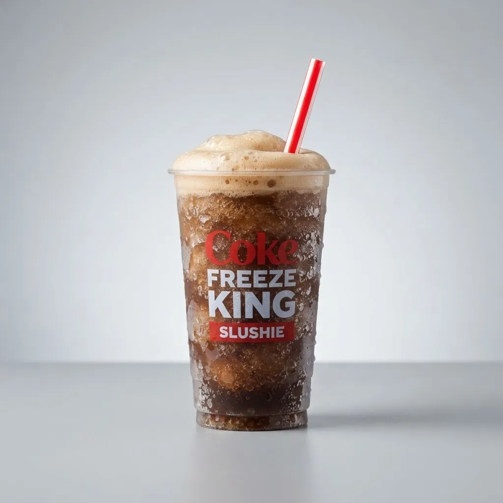 Burger King Coke Freezee King, drink