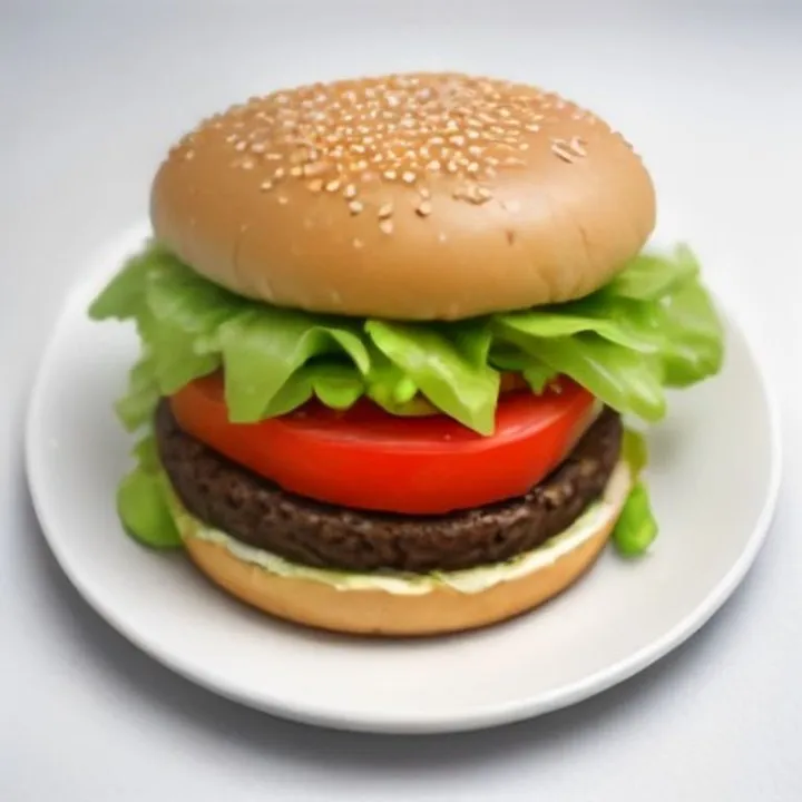 Burger King Impossible Whopper — flame-grilled burger