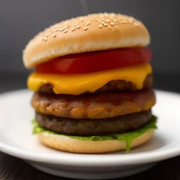 Burger King Kid's Hamburger — burger