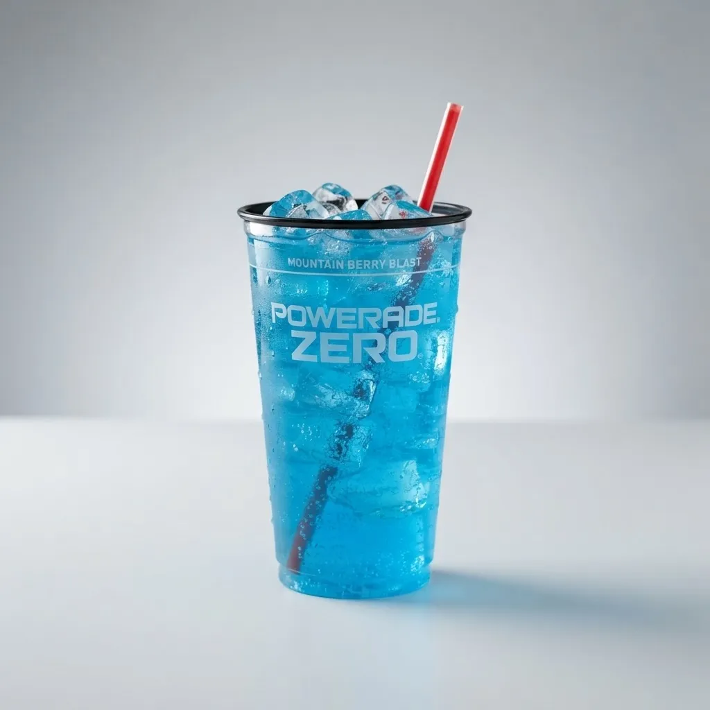 Burger King Powerade Zero, drink