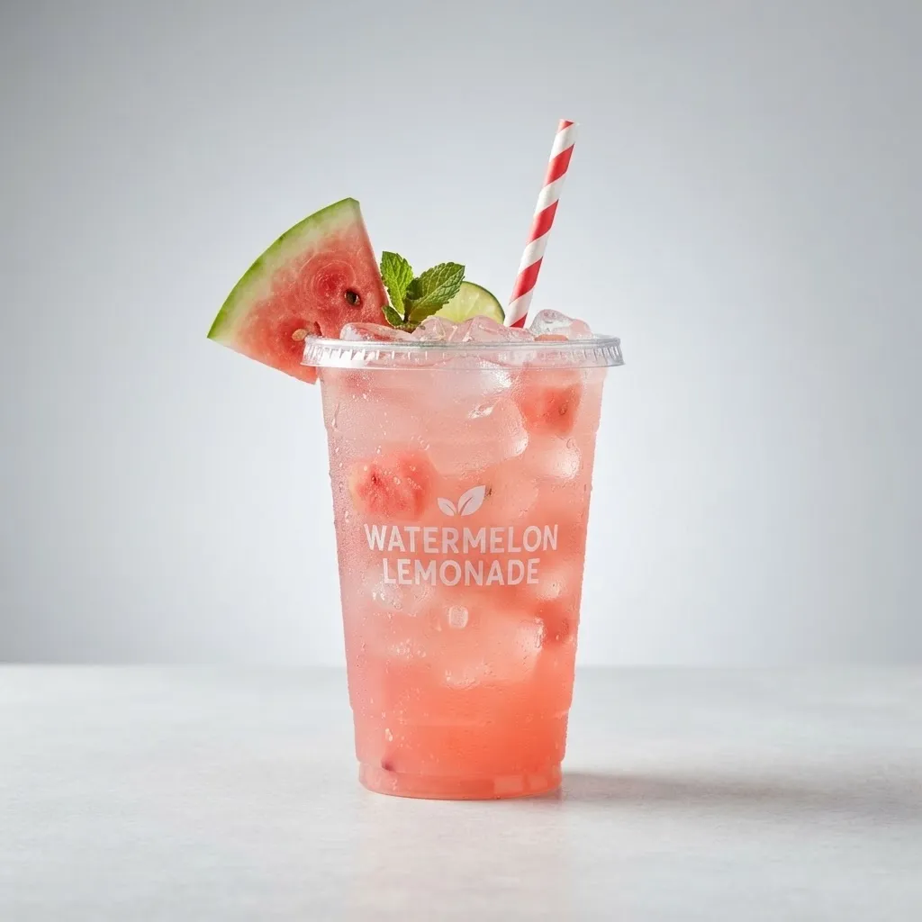 Burger King Signature Watermelon Lemonade, drink