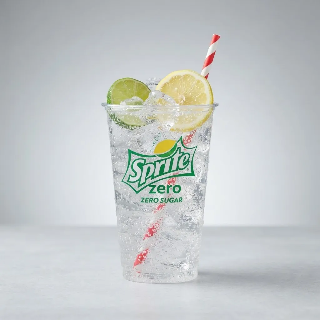 Burger King Sprite Zero, drink