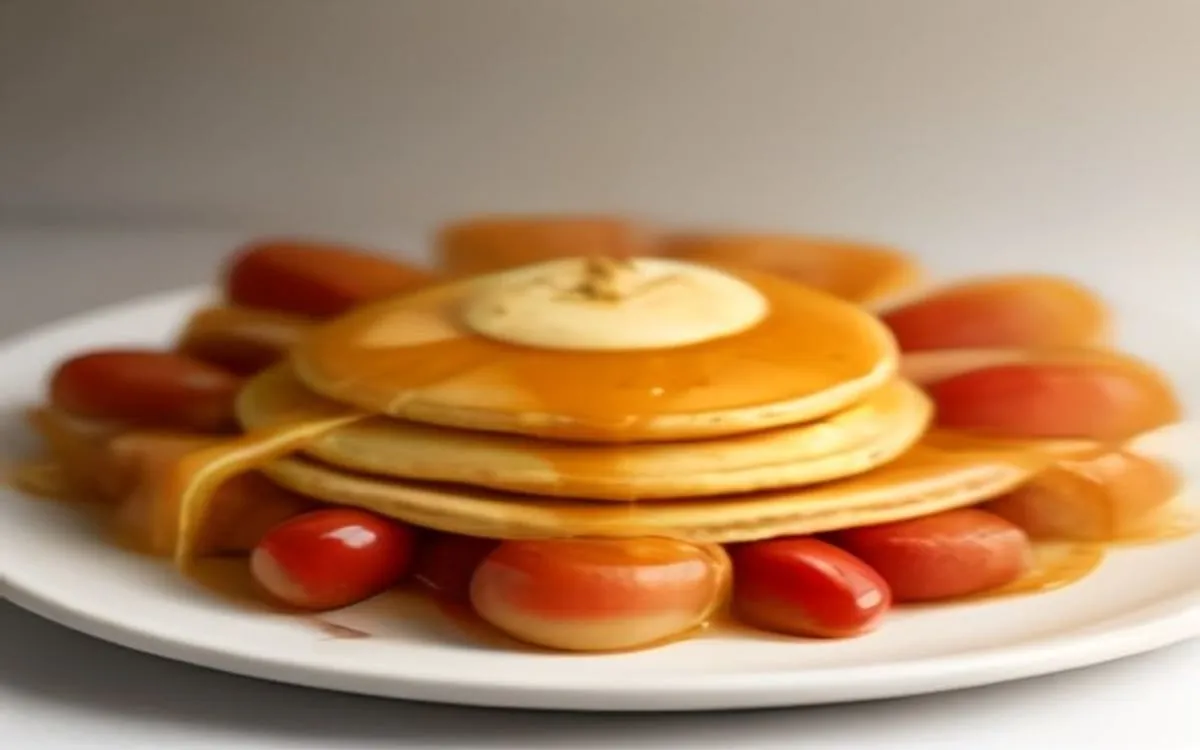 Burger King Pancake & Sausage Platter — breakfast item