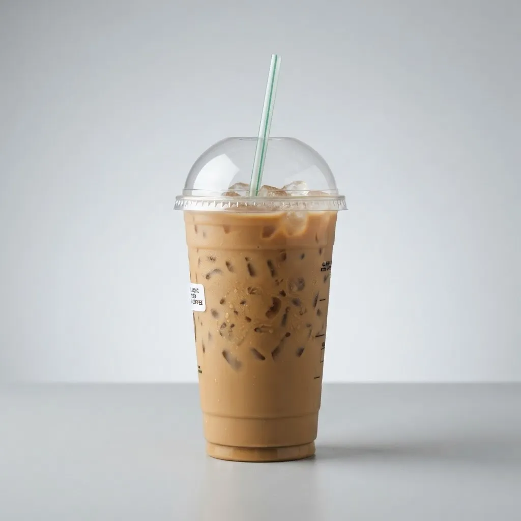 Burger King Plain Iced Coffee, drink