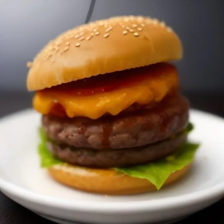 Burger King Rodeo Burger — burger
