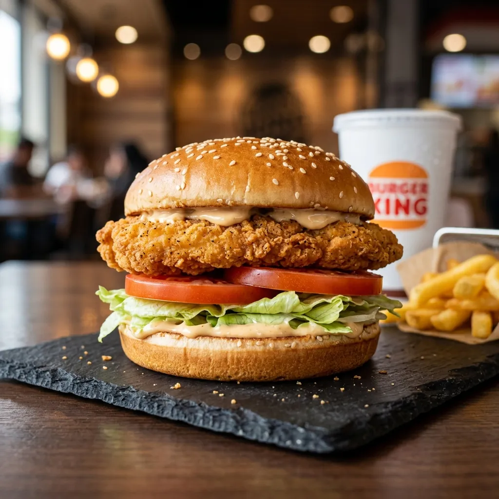 Burger King Royal Crispy Chicken, chicken item