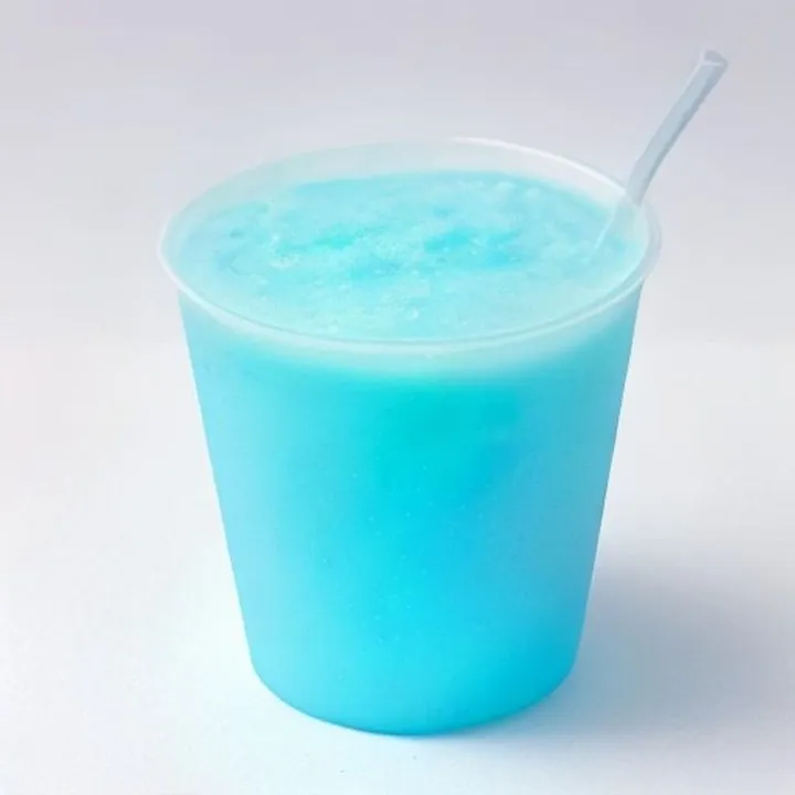 Burger King Fanta Blue Raspberry Freezee King — drink