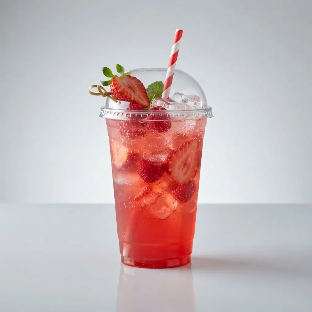Burger King Strawberry Lemonade, drink