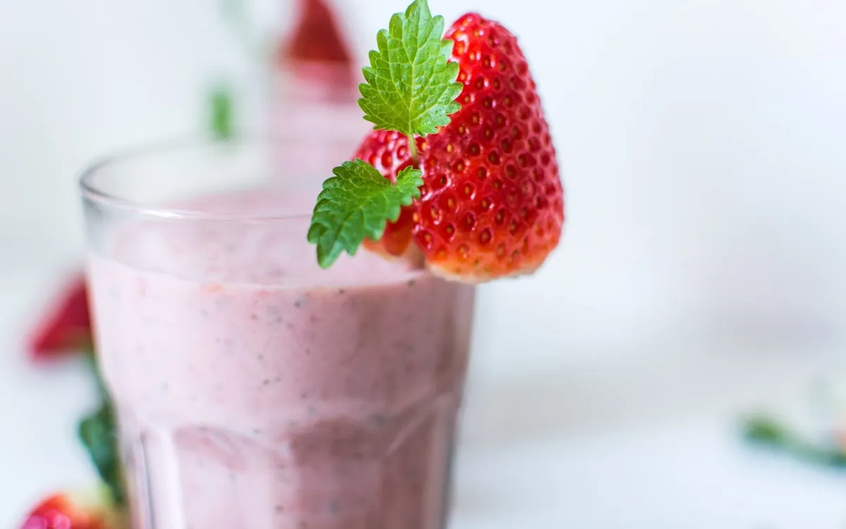 Burger King Strawberry Shake — dessert