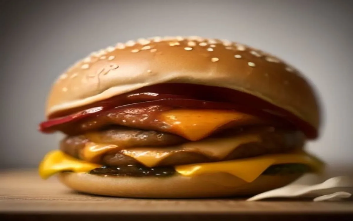 Burger King Texas Double Whopper — flame-grilled burger