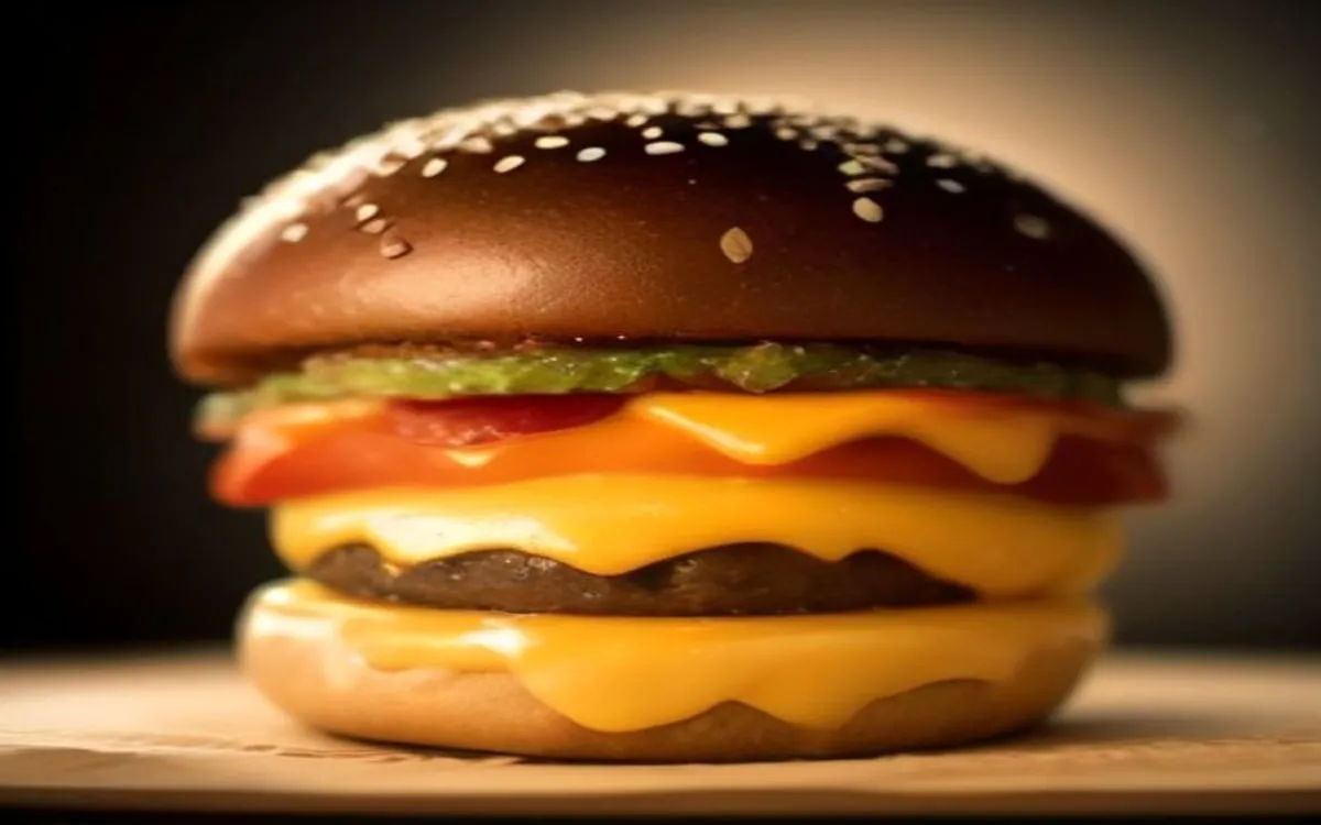 Burger King Triple Whopper with Cheese — flame-grilled burger