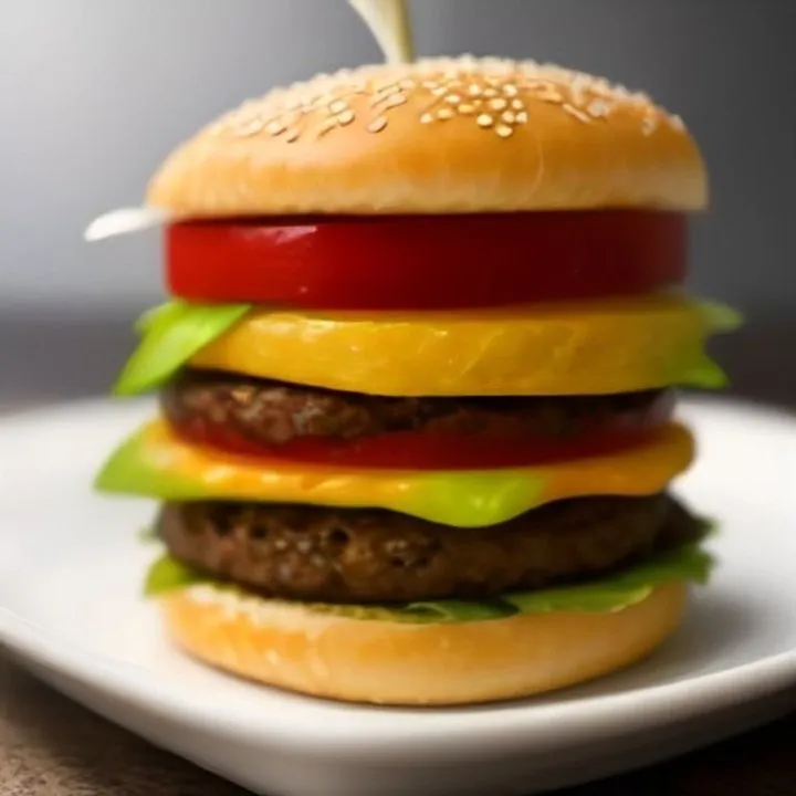 Burger King Triple Whopper — flame-grilled burger