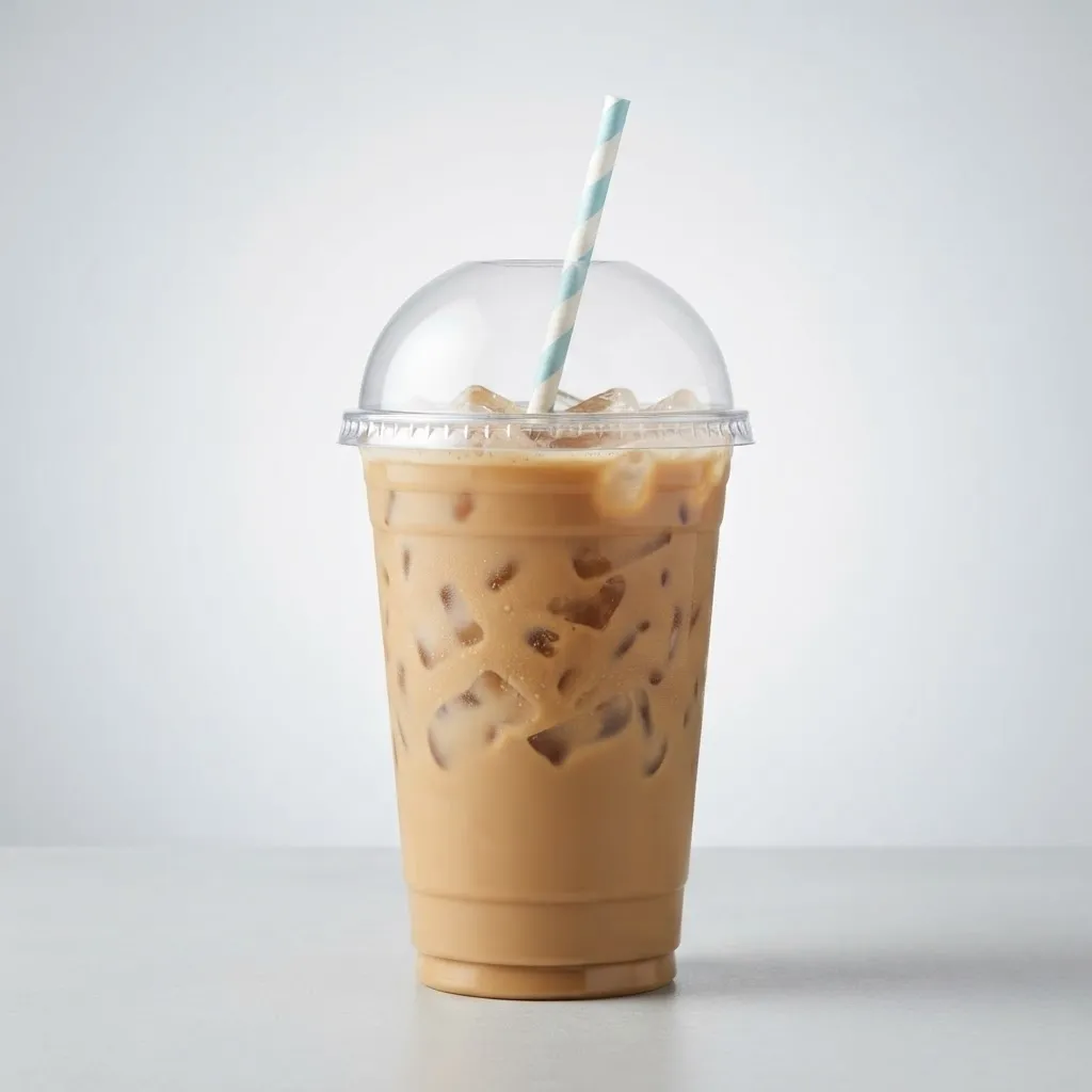 Burger King Vanilla Iced Coffee, drink