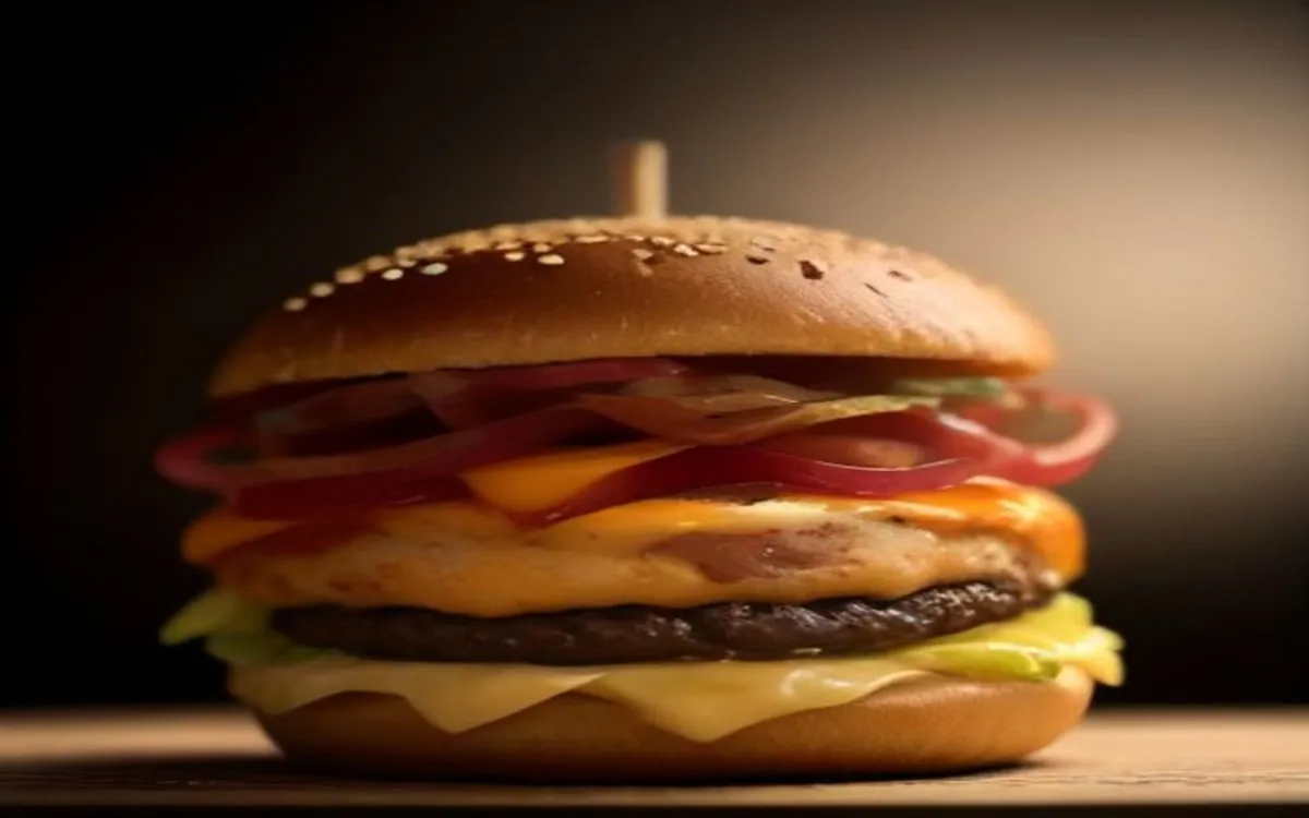 Burger King Whopper with Bacon & Cheese — flame-grilled burger